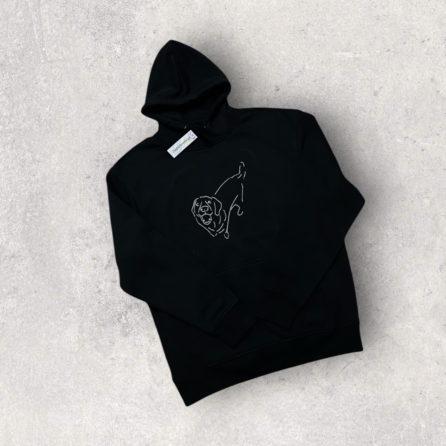 Personalizowana bluza oversize z pupilem - bluza z haftem psa/kota